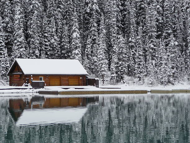 istock cabin on the lake 499091758