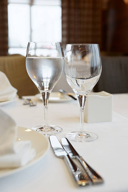 istock Table arrangement in an expensive restaurant 499092523