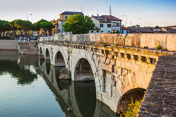 istock Bridge of Tiberius (Ponte di Tiberio) in Rimini 499092608