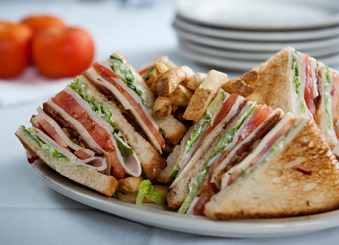 Delicious club sandwich (Click for more)