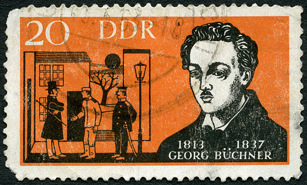 istock Postage stamp Germany 1963 shows Georg Buchner 1813-1837 499094697