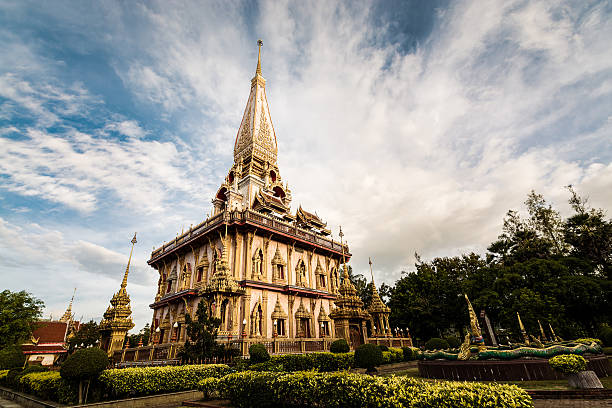 istock Holy pagoda in chalong temple 499094836