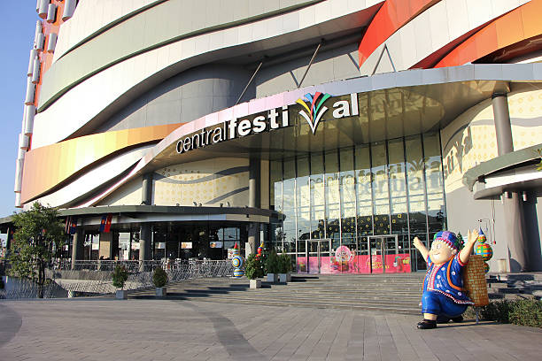 Thailand, Pattaya. November 30, 2024. view of Central Pattaya Shopping Mall