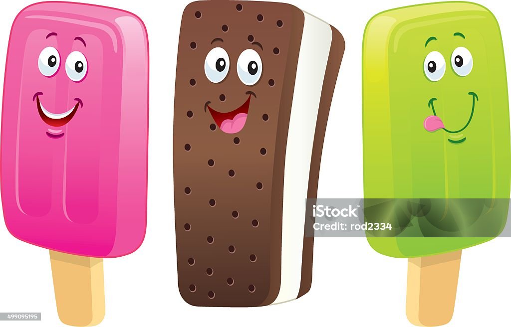 Ilustración de Sándwich De Helado Y Dos Paletas Heladas y más Vectores  Libres de Derechos de Sándwich de helado - Sándwich de helado, Comida  congelada, Frambuesa - iStock