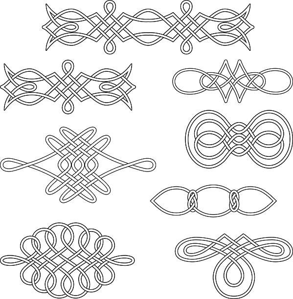 Knot Design Patterns 170+ Intricate Celtic Knot Patterns Stock Illustrations, Royalty-Free ...