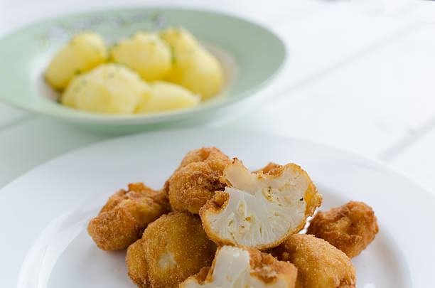 istock Fried cauliflower with homemade mayonnaise 499097173