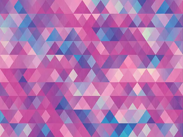 Vector illustration of abstract triangle background