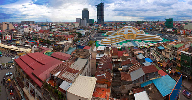 istock Aerial view of Pnom Penh 499110797