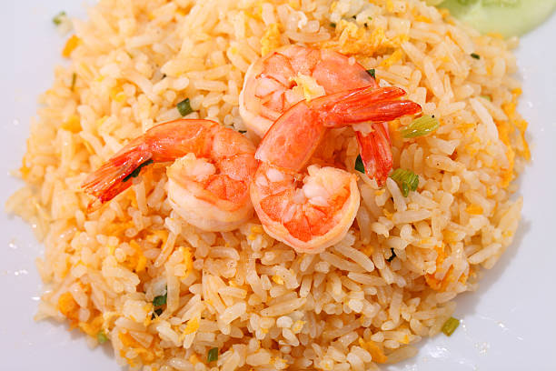 istock Fried rice thai food,Shrimp fried rice. 499113127