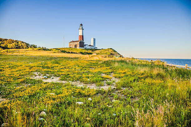 istock Lighthouse at Montauk point, Long Islans 499113819