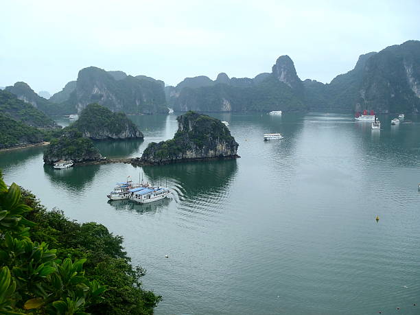 Halong Bay stock photo