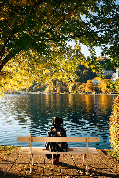 istock Woman near the lake 499120120