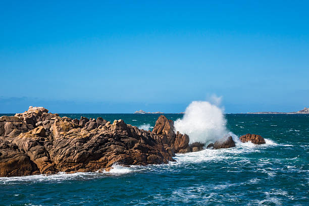 istock Atlantic ocean coast in Brittany 499120674