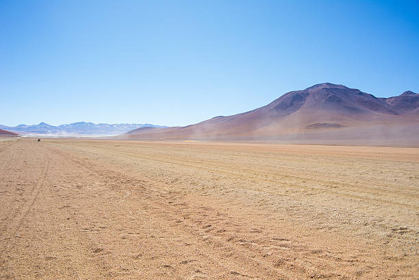 サンデー砂漠の伸縮性は、ボリビアアンデス - plateau ストックフォトと画像