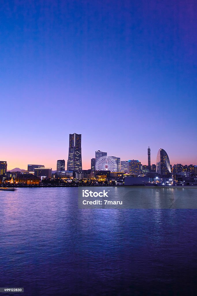 Yokohama night view Night Stock Photo