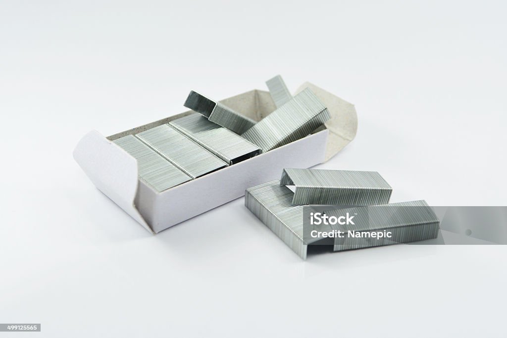 Stacking Staples Staples Stack Isolated On A White Background Stock Photo - Download ...