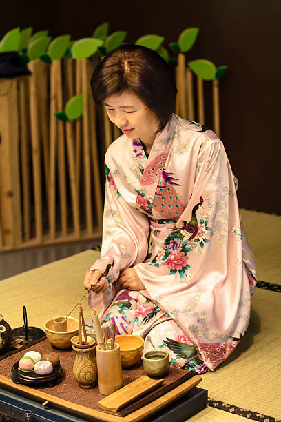 istock Japanese traditional tea ceremony 499126077