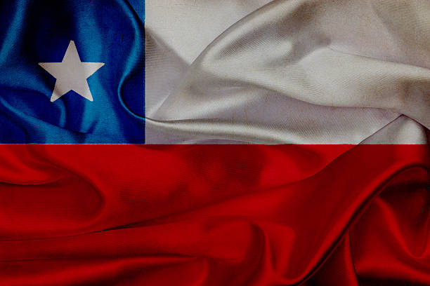 istock Chile grunge waving flag 499126199