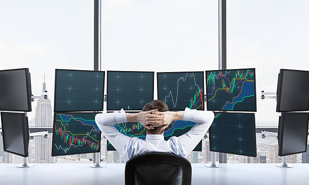 istock man with hands locked on back of the head sitting 499126604