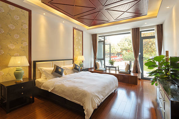 istock interior of bed room 499127104