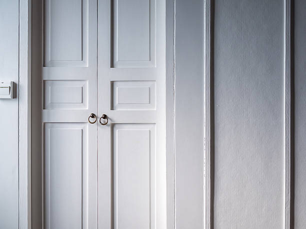 istock Oriental  Thai contemporary style of  doors and wall panel design 499127119