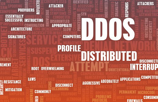 DDOS Distributed Denial of Service Attack Alert