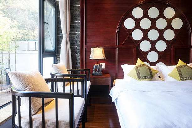 istock interior of bed room 499127560