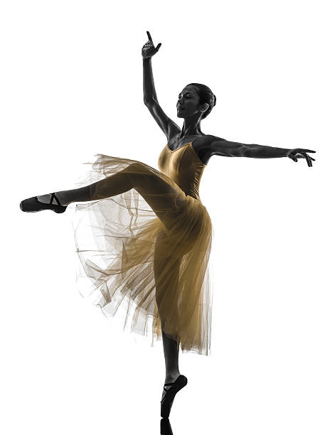 istock woman ballerina ballet dancer dancing silhouette 499127729