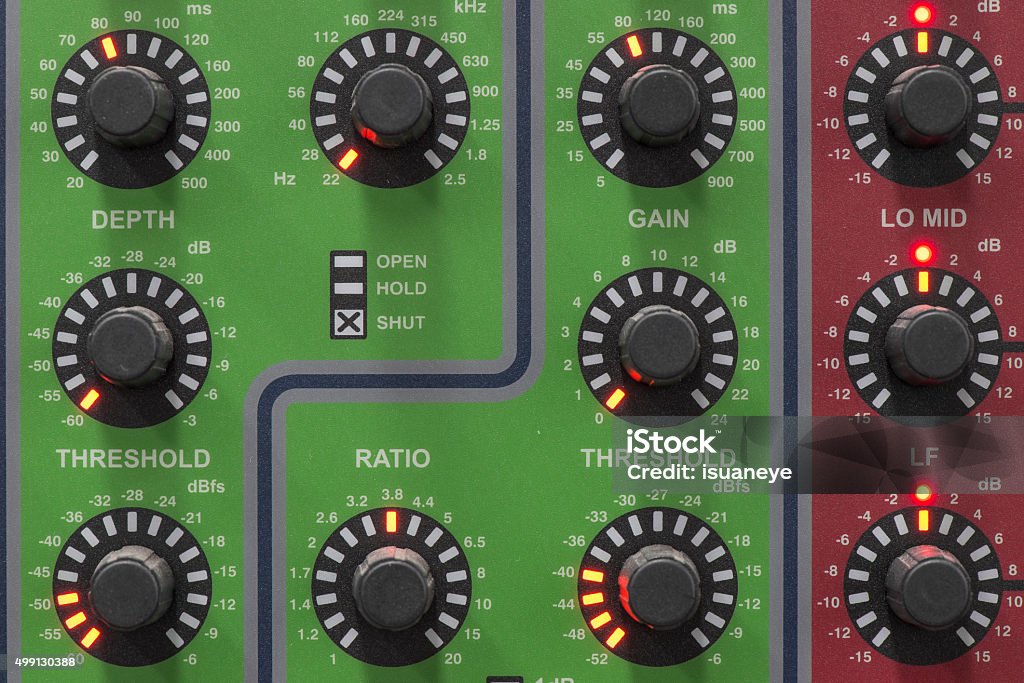Local Sound System Control Panel Sound System Control Panel Stock Photo - Download Image Now - 2015 ...