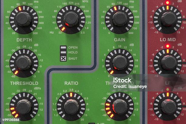 Sound System Panel Sound System Control Panel Stock Photo - Download Image Now - 2015 ...