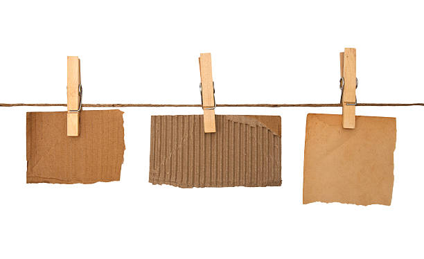 istock close up of a notes and a clothes pegs 499130531