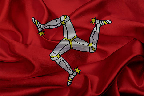 istock Isle of Man grunge waving flag 499131043