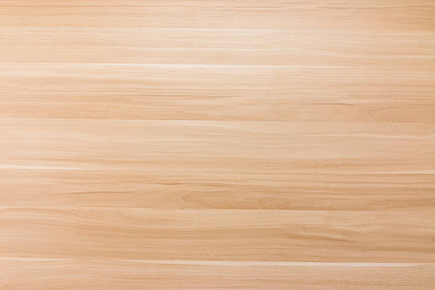 wooden desk background stock photo