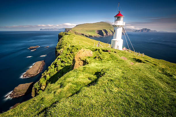 istock Lighthouse on Mykines, Faroe islands 499148122