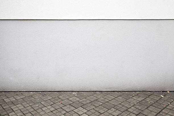 Abstract white urban background interior with dark tiling