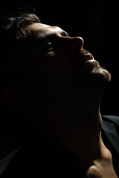 istock Portrait of sensual bearded man 499152114