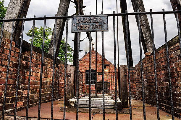 istock Old Victorian era mine entrance 499154266