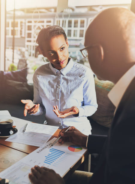 istock Black business people having a meeting 499154976