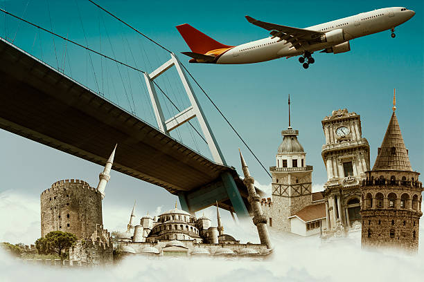 Istanbul Turkey and historic buildings