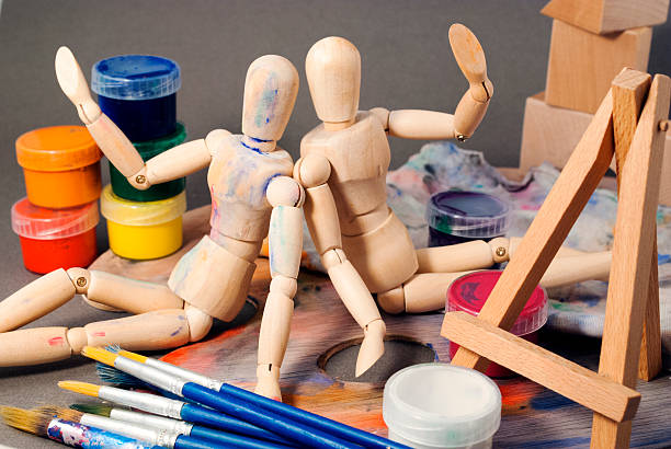 istock Ambience of art workplace. 499157046
