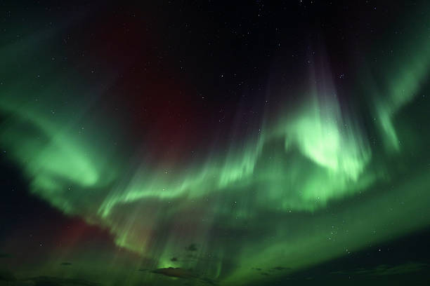 istock Multicolored Northern Lights Display During Aurora Storm in Iceland 499157132