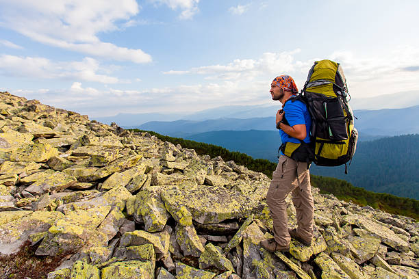 istock Hiking in Carpathian mountains 499157974