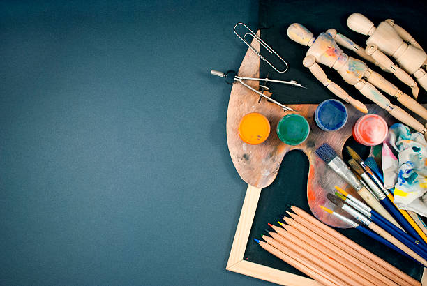 istock Ambience of art workplace. 499159926
