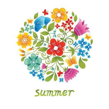 Bright Pattern With Colorful Flowers Stock Illustration - Download Image Now - Animal Markings, Backgrounds, Beauty - iStock Bright Pattern With Colorful Flowers Stock Illustration - Download Image Now - Animal Markings, Backgrounds, Beauty - iStock