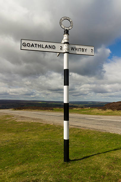 istock British Finger post sign, North Yorkshire Moors. 499171771