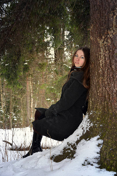 istock young girl on a walk in woods 499174216