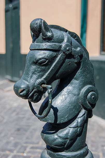 istock Horse Profile Post in New Orleans 499175008