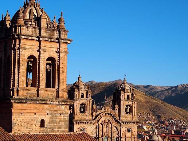 istock View of two cathedrals in plaza de armas, cusco, peru 499175217