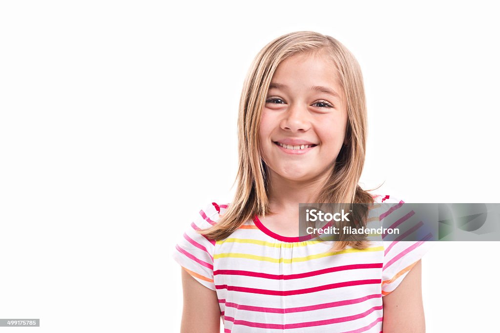 Retrato de una niña - Foto de stock de 10-11 años libre de derechos