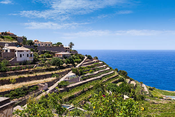 Tramuntana Mountain Range, Majorca  http://www.tuscanipassion.com/istock/mallorca.jpg banyalbufar stock pictures, royalty-free photos & images